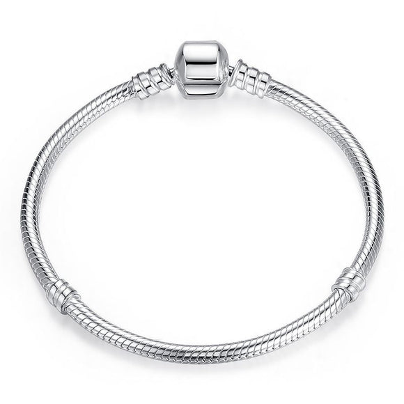 925 Sterling Silver 17cm Bracelet for Women