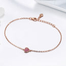 925 Sterling Silver 22cm Bracelet for Women-4