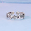 925 Sterling Silver Oxidized Silver 0.5cm Ring-3