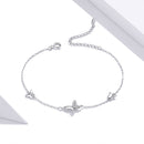 925 Sterling Silver Pavé Setting CZ Bracelet for Women-2