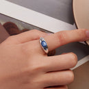 925 Sterling Silver Kyanite Ring for Women-5