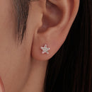 925 Sterling Silver Enamel CZ Earrings for Women-5