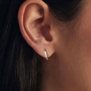 925 Sterling Silver Moissanite 0.16 ct Stud Earrings for Women-5