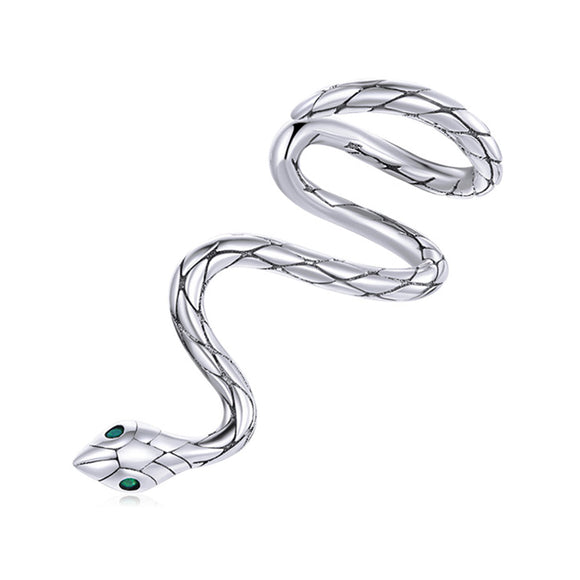 925 Sterling Silver Oxidized 2.5x1.9 cm Pavé Setting CZ Earrings for Women