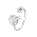 925 Sterling Silver Width 1.8mm Pavé Setting CZ Luminous Stone Ring-1