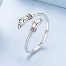 925 Sterling Silver Oxidized Pavé CZ Ring-2