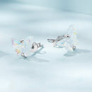 925 Sterling Silver Earrings with Resin and Oxidized Silver for Women-3