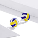 925 Sterling Silver Oxidized Enamel Earrings for Women-5