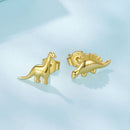 925 Sterling Silver Earrings with Oxidized Finish, 1.1*1cm & 1.2*0.6cm for Women-6