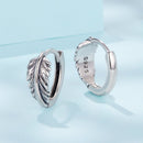 925 Sterling Silver Earrings with Oxidized Silver for Women-3