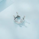 S925 Sterling Silver Earrings with Pavé Setting and CZ-4