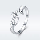 925 Sterling Silver Ring with 0.2cm Width-2