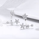 925 Sterling Silver Pavé Setting Earrings for Women-5