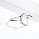 925 Sterling Silver Ring with Pavé Setting CZ-2