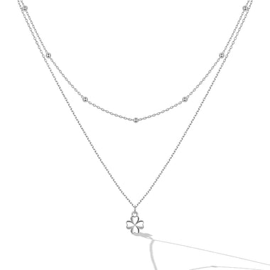 925 Sterling Silver Adjustable Necklace with Pendant for Women - 0