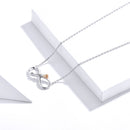 925 Sterling Silver Necklace 40-45cm for Women-5