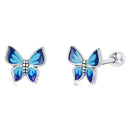 S925 Sterling Silver Enamel Oxidized Earrings for Women-3