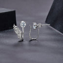 925 Sterling Silver Moissanite 0.50 Carat Earrings for Women-3