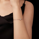 925 Sterling Silver 0.50 Carat Moissanite Bracelet for Women-6