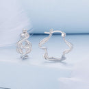 925 Sterling Silver Earrings 18mm x 10mm for Women-3