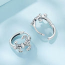925 Sterling Silver Earrings for Women - 1.2cm-6