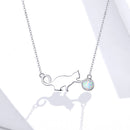 925 Sterling Silver Necklace 40-45cm for Women-1
