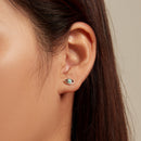 925 Sterling Silver Translucent Opal Earrings for Women-7