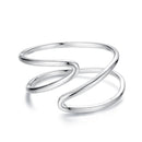 925 Sterling Silver Oxidized Silver 0.12-0.9cm Ring for Unisex-1