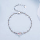 S925 Sterling Silver Pavé CZ Plated Bracelet for Women-6