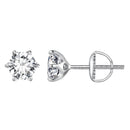 S925 Sterling Silver 2.00 Carat Moissanite Earrings for Women-3
