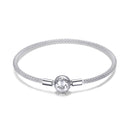 925 Sterling Silver SCB Bracelet Size 17.0cm-1