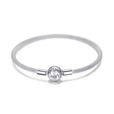 925 Sterling Silver SCB Bracelet Size 17.0cm