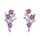 925 Sterling Silver Earrings with Pavé Setting CZ for Women-1
