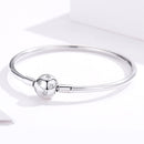 925 Sterling Silver Adjustable Bracelet Style Nan Size 17cm for Men-2