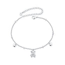 925 Sterling Silver Bracelet with Pavé Setting CZ, 150+60mm Length for Women-2