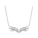925 Sterling Silver Plated 40+5cm White Gold Necklace for Women-2