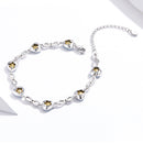 925 Sterling Silver Adjustable Bracelet for Women-5