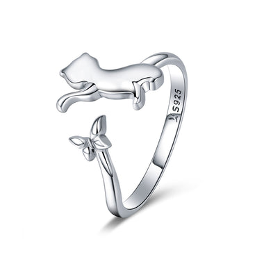 925 Sterling Silver Ring with 0.2cm Width and 1.2cm Claw Height