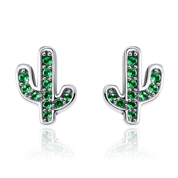 925 Sterling Silver 0.60 Carat Cubic Zirconia Earrings for Women