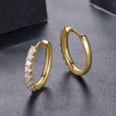 925 Sterling Silver Moissanite 0.03ct White Gold Plated Earrings 1.6cm for Women-6