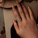 925 Sterling Silver Oxidized 0.2cm Ring-6