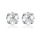 925 Sterling Silver Earrings with Pavé Setting CZ-5