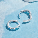 925 Sterling Silver Earrings with Synthetic Turquoise, Oxidized Finish, Size 12*2mm, Women-7