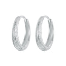 925 Sterling Silver Earrings 16*3mm with Platinum Plating for Women-1