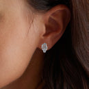 925 Sterling Silver Oxidized Earrings 12x7mm for Women-7