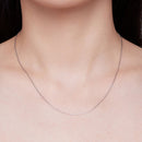 925 Sterling Silver 45.0cm Necklace for Women-5