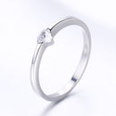 925 Sterling Silver Ring for Women Size 6.0 with Pavé Setting CZ-2