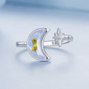 925 Sterling Silver Ring with Pavé Setting CZ in 1.9mm Width for Women-6