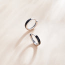 925 Sterling Silver Enamel Plated Earrings-2