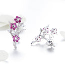 925 Sterling Silver Earrings with Pavé Setting CZ for Women-5